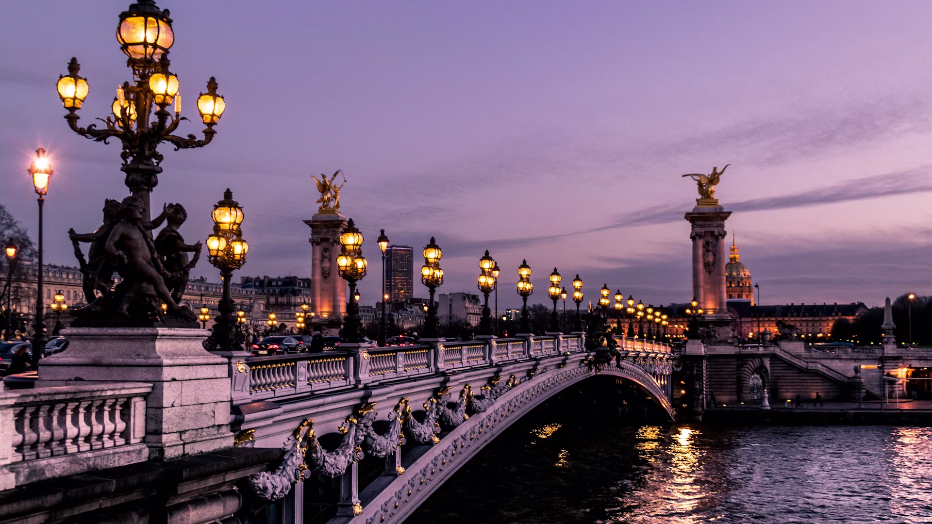 Scenic travel background